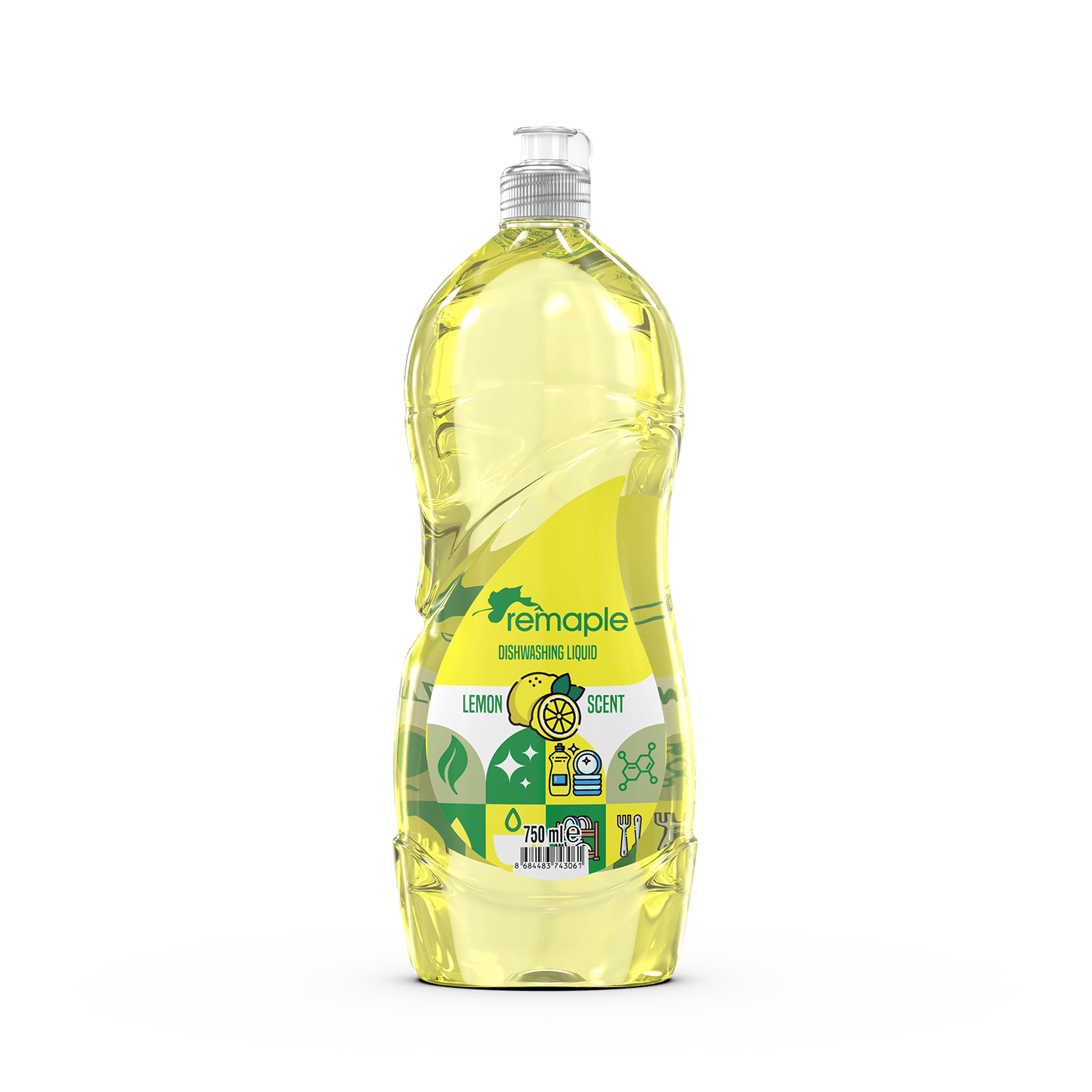 Remaple Bulaşık Deterjanı Limon 750 GR
