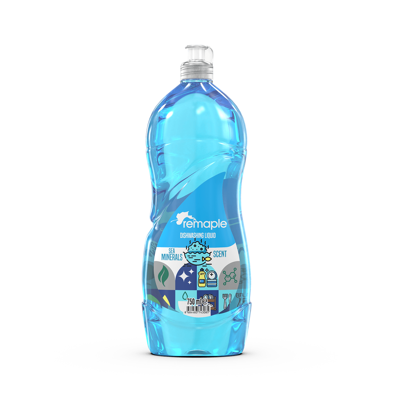 Remaple Bulaşık Deterjanı Deniz Mineralleri 750 GR