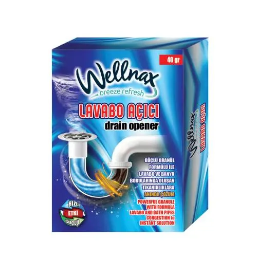 Wellnax Lavabo Açıcı 2x40 gr